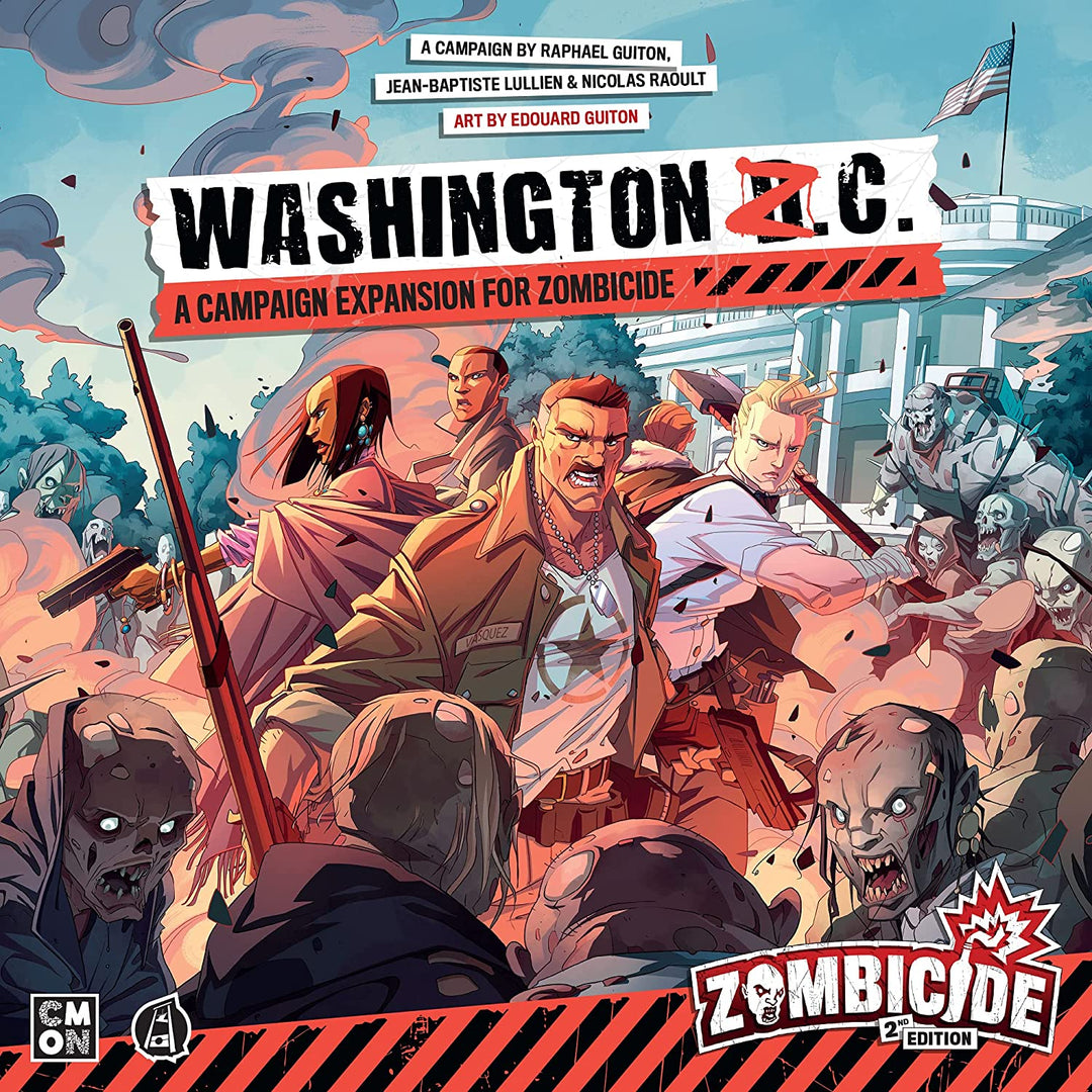 Guillotine Games | Zombicide 2nd Edition: Washington Z.C. Expansion | Board Game