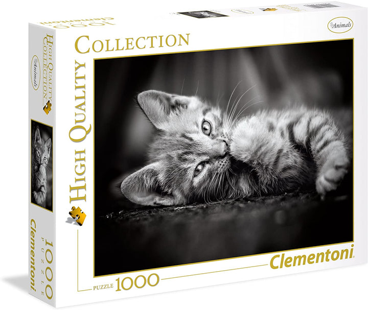 Clementoni 39422 Kitten – HQC Jigsaw Puzzle für Erwachsene und Kinder – 1000 Teile