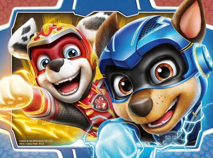 Ravensburger 3169 Paw Patrol Mighty Movie-4 in a Box (12, 16, 20, 24 Piece) Jigsaw Puzzles