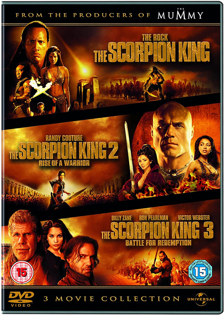 The Scorpion King 1-3 Triple Pack [DVD]