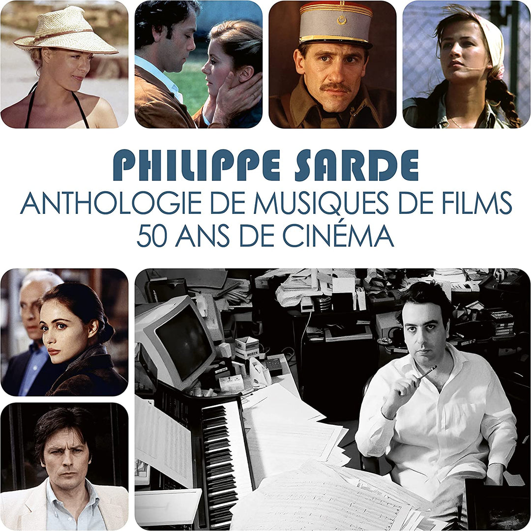 Philippe Sarde - Anthologie de musiques de films 50 ans de cinema [CD]