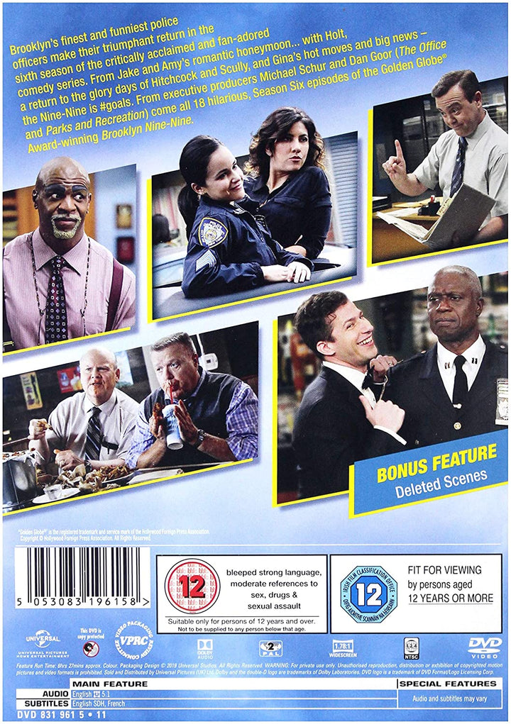 Brooklyn Nine Nine Season 6 - Drama [DVD]