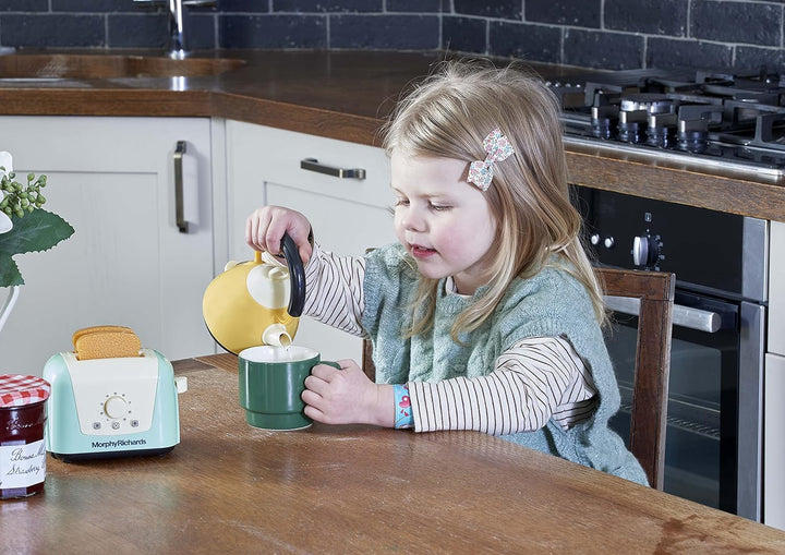 Casdon 65150 Morphy Richards Interactive Toy Toaster & Kettle for Children Aged 3+