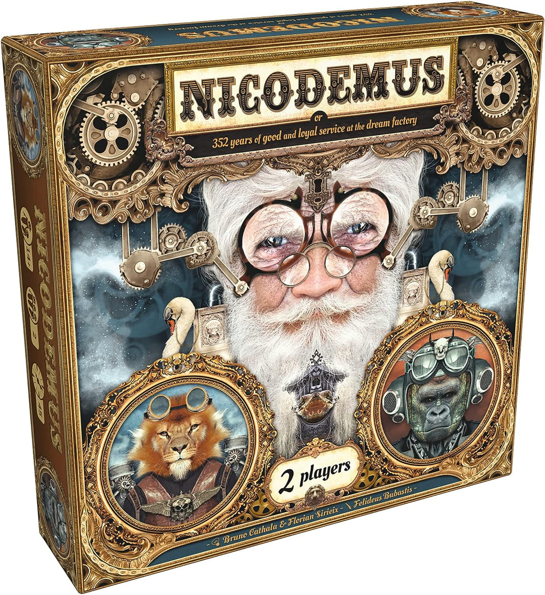 Bombyx Nicodemus - Resource Management Strategy Board Game, Ages 14+, 2 Players