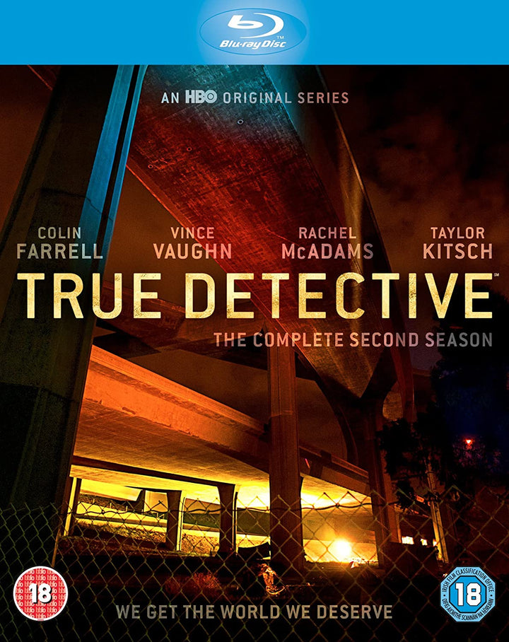 True Detective: Season 2 [2015] [2016] [Region Free] - Drama [Blu-Ray]