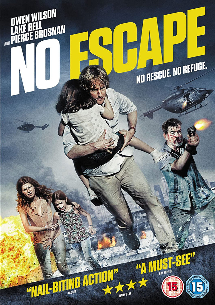 No Escape [2015] - Action/Thriller [DVD]