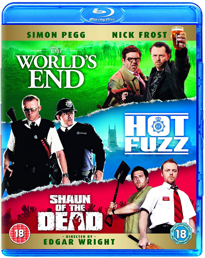 The World's End/Hot Fuzz/Shaun of the Dead [Blu-ray] [2004] [Region Free]