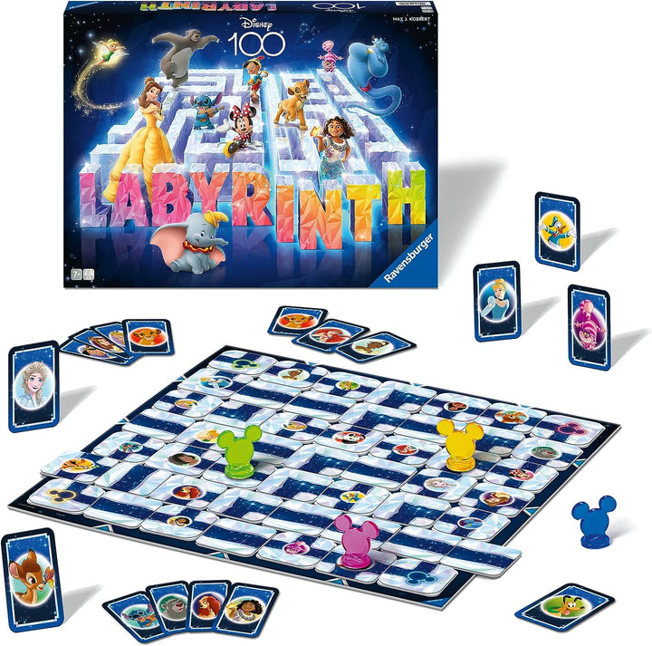 Ravensburger Disney 100th Anniversary Edition Labyrinth Board Game for Kids