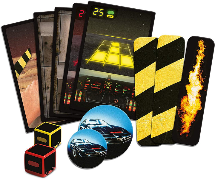Shuffle Games Retro | Knight Rider Card Game | Up To 4 Players | Ages 8+