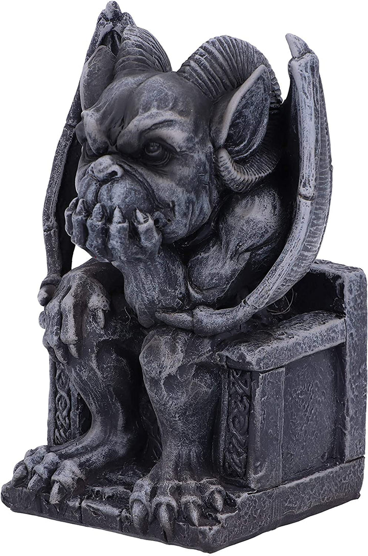 Nemesis Now Edo Dark Black Grotesque Gargoyle Figurine, 13.7cm