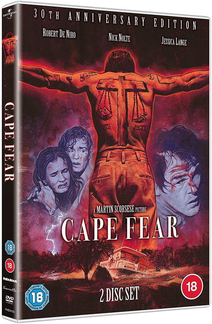 Cape Fear - 30th Anniversary [1991] - Crime/Psychological thriller [DVD]