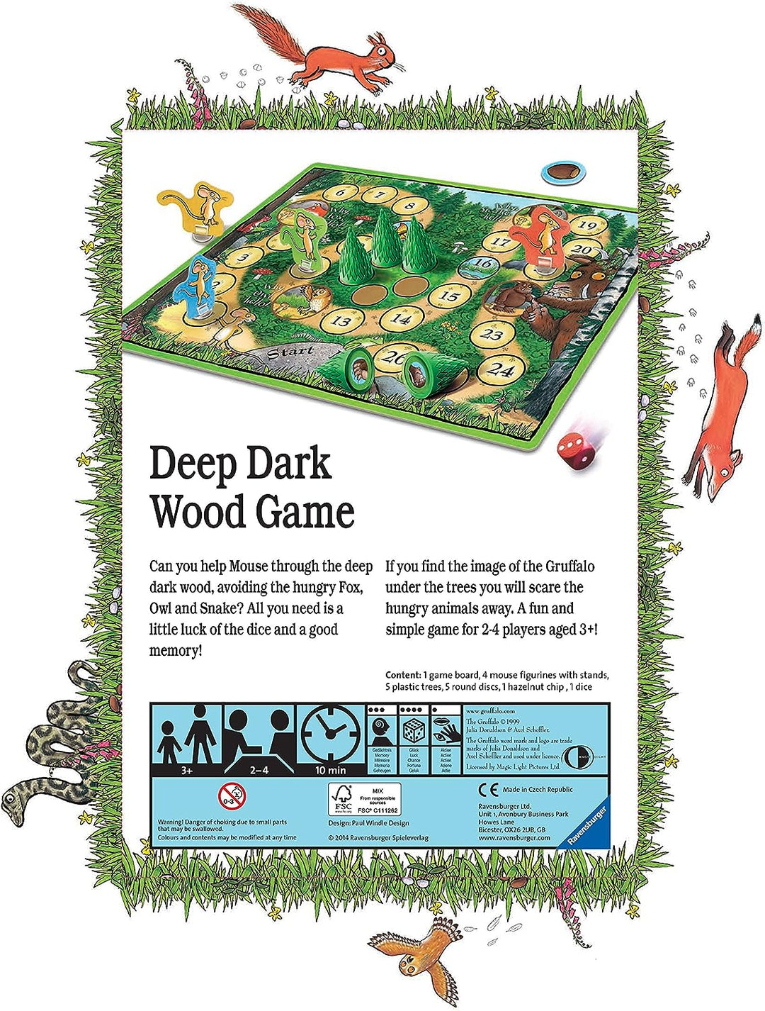 The Gruffalo Deep Dark Wood Game