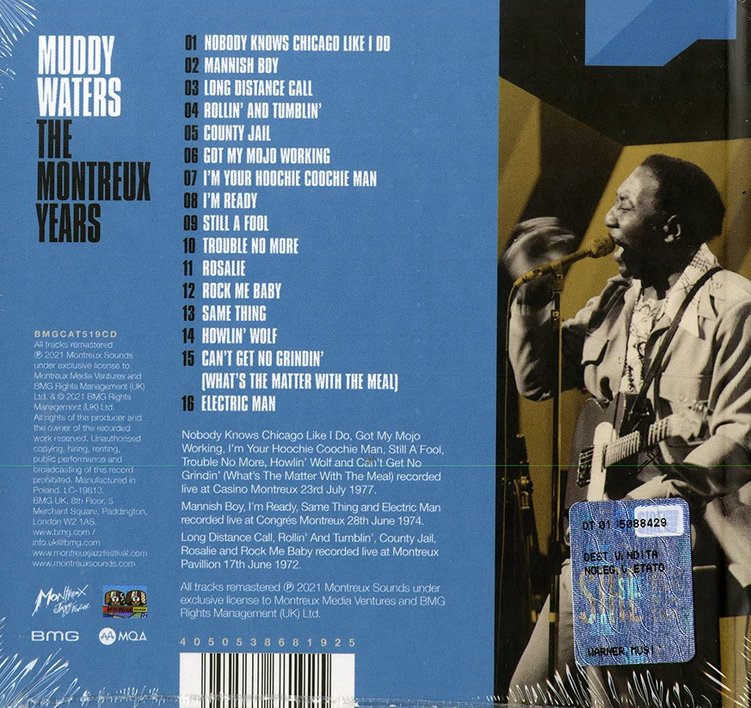 Muddy Waters - Muddy Waters: The Montreux Years [Audio CD]