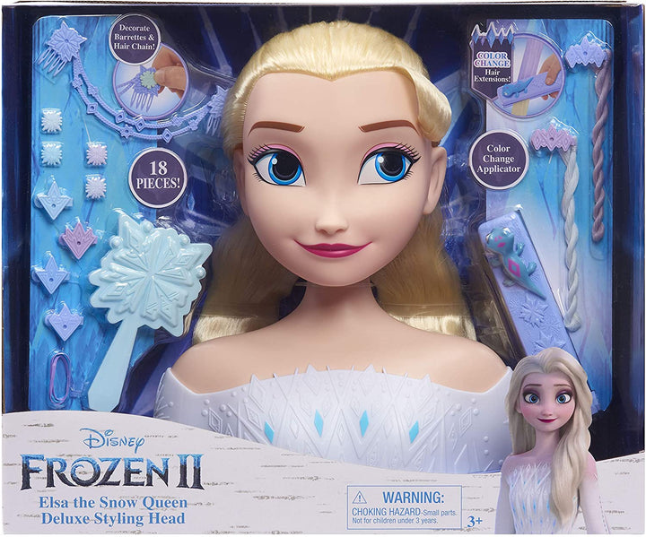JP Disney Styling FRND6000 Frozen 2 Deluxe Elsa Styling Head