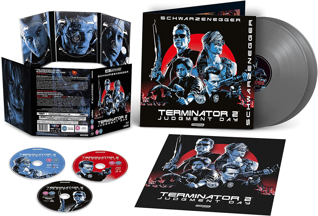 Terminator 2- Judgment Day 30th Anniversary Vinyl Edition  [2021] - Action/Sci-fi [Blu-ray]