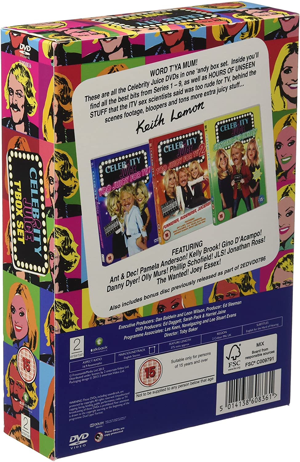 Celebrity Juice: T'Box Set [DVD]