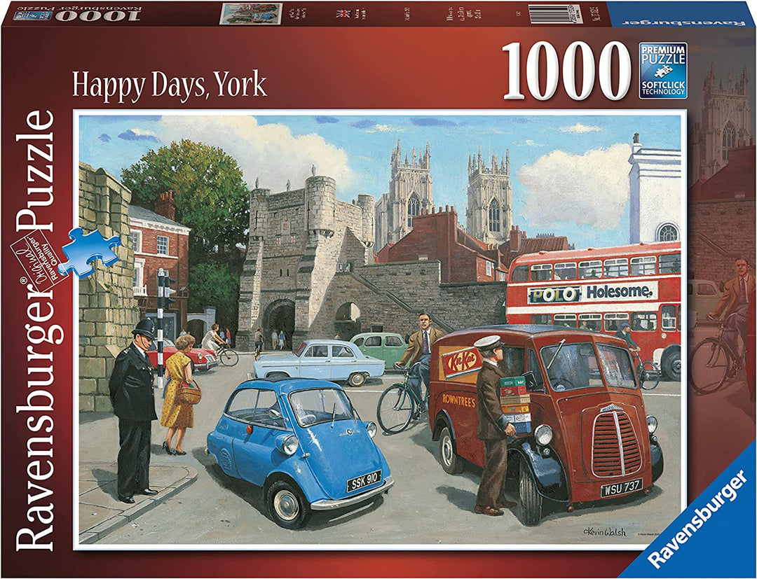Ravensburger 17352 Happy Days York 1000 Piece Jigsaw Puzzle for Adults and Kids