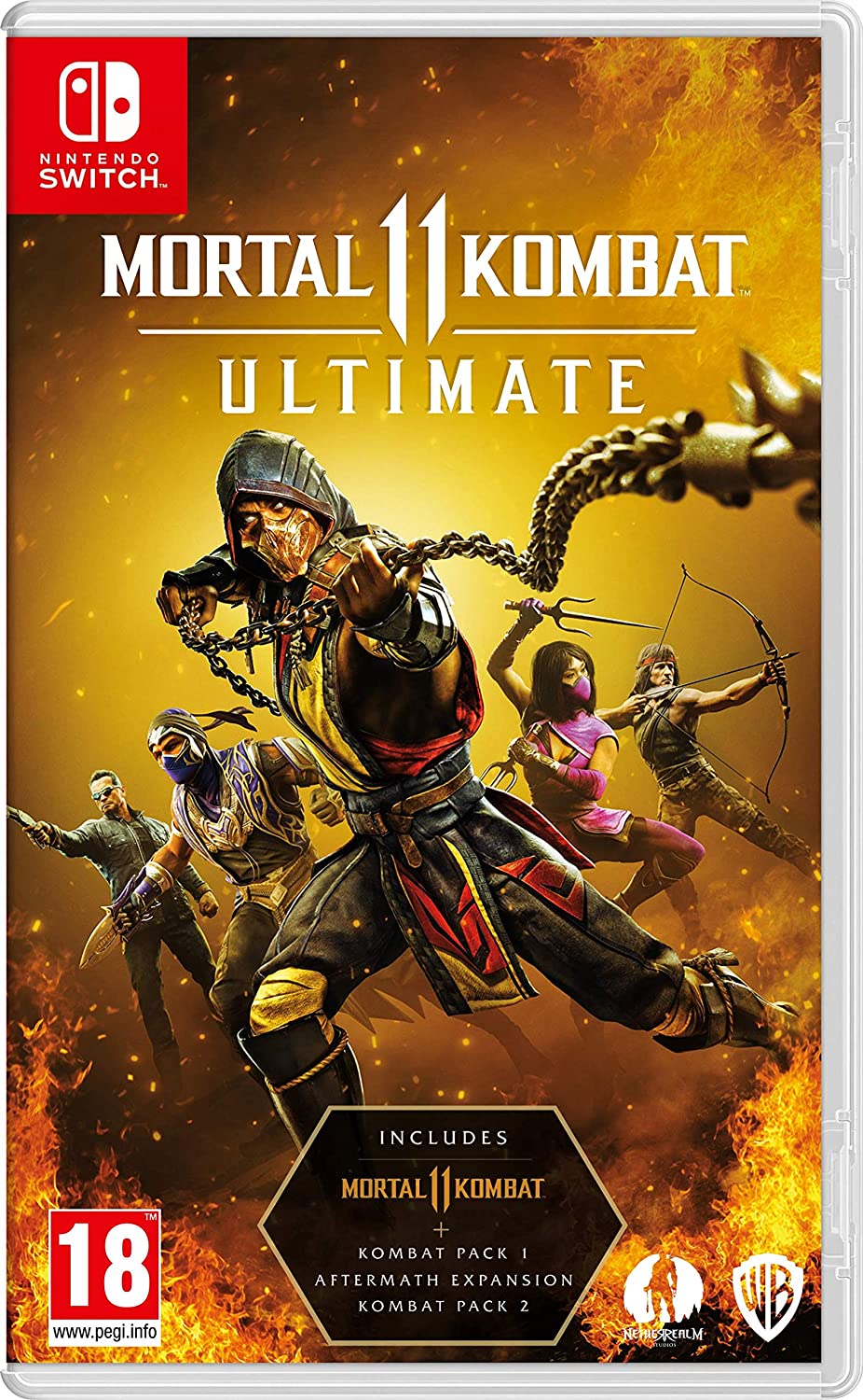Mortal Kombat 11 Ultimate (Nintendo Switch Code in Box)