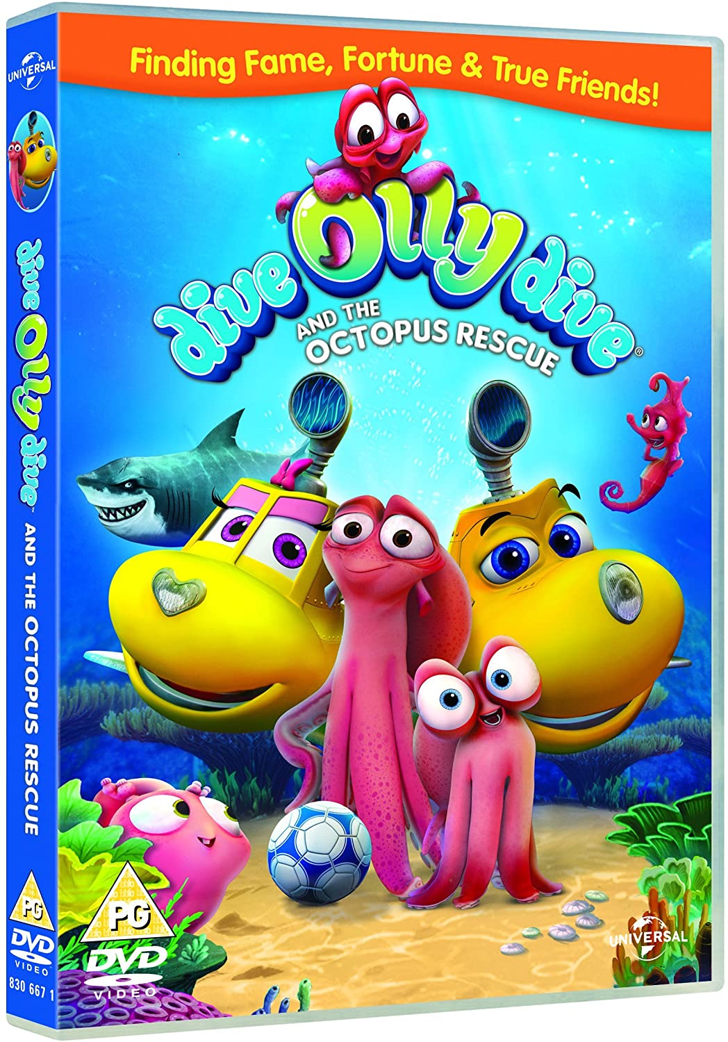 Dive Olly Dive And The Octopus Rescue [2015] - Family/Animation [DVD]