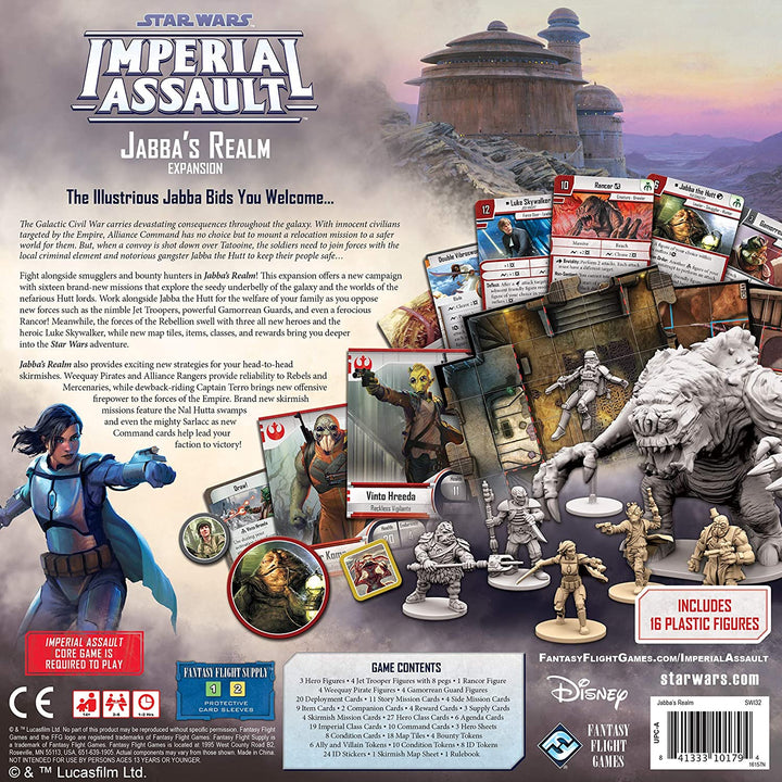 Star Wars: Imperial Assault Expansion Jabba's Realm Expansion