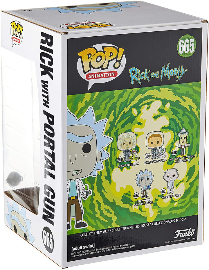 Rick e Morty Rick (con pistola a portale) 10" esclusivo Funko 47379 Pop! Vinile #665