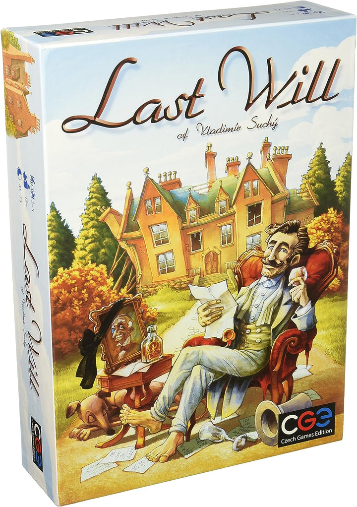 Czech Games Edition CGE00016 Last Will Brettspiel, Mehrfarbig