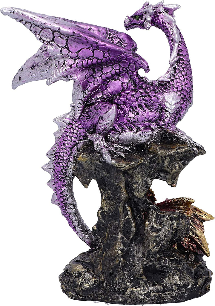 Hatchling Protection Dragon and Dragonling Parental Figurine