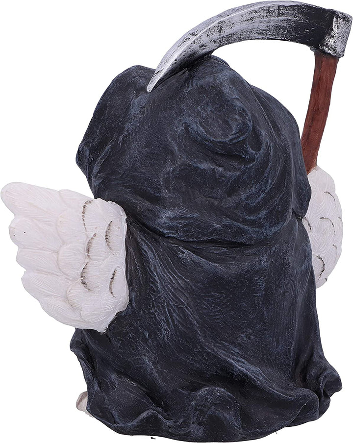 Nemesis Now Flight Grim Reaper Owl Familiar Figurine, White, 12.5cm