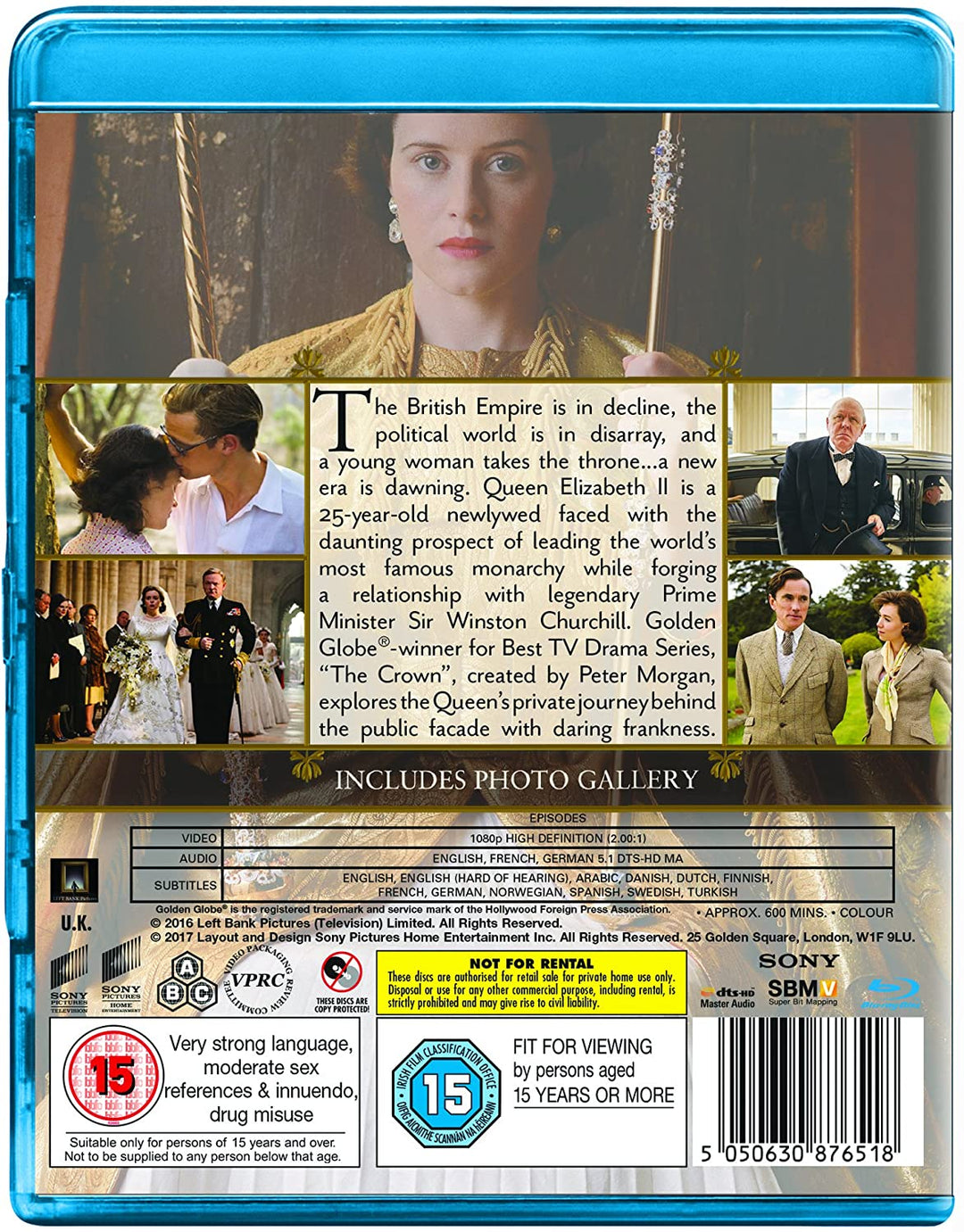 The Crown - Season 1 - Drama [Blu-ray]