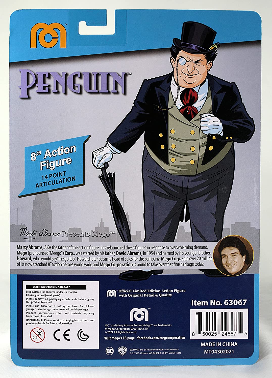 Mego - DC Comics Penguin 8 Action Figure