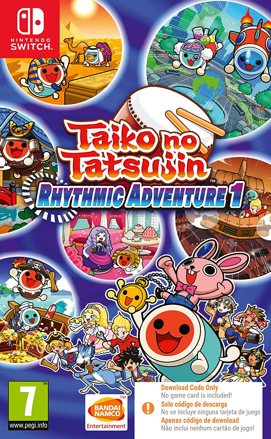 Taiko no Tatsujin Rhythmic Adventure Pack 1 (Nintendo Switch)
