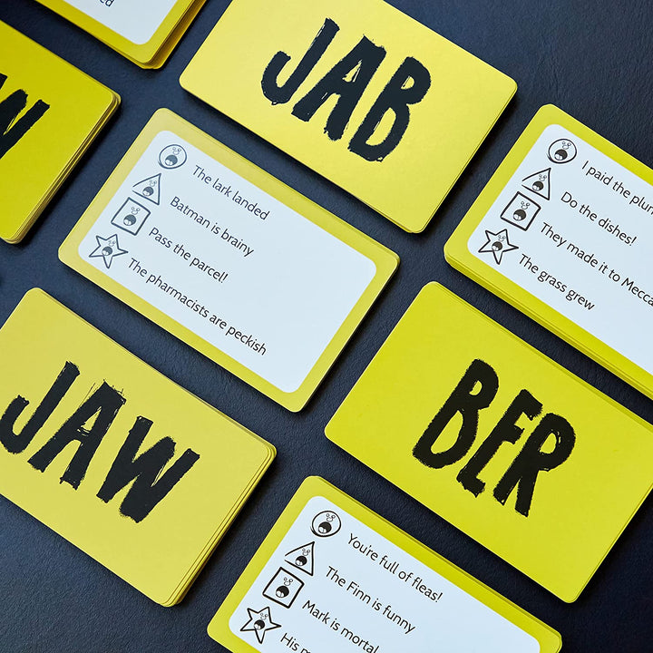 Jabber Jaw: Das urkomische, schnell sprechende Beschreibungsspiel, das das Ganze versteht