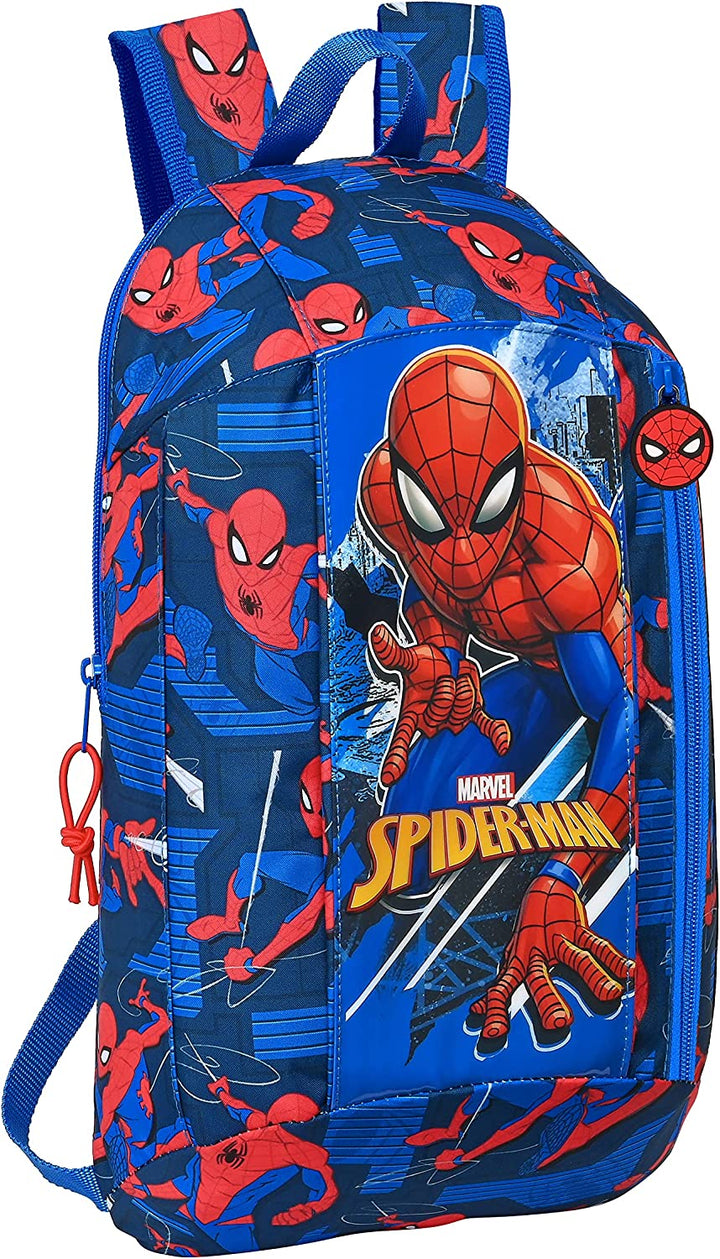 Safta - (612243821) Mini Backpack Spider-Man "Great Power"