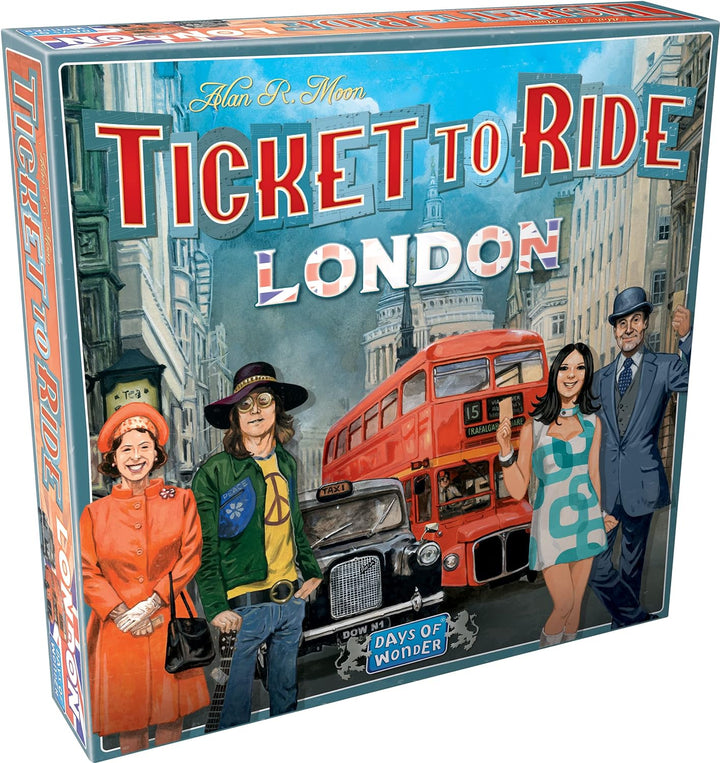 Tage des Wunders | Ticket to Ride London Brettspiel | Ab 8 Jahren | Für 2 bis 4 Spieler | Durchschnittliche Spielzeit 10–15 Minuten