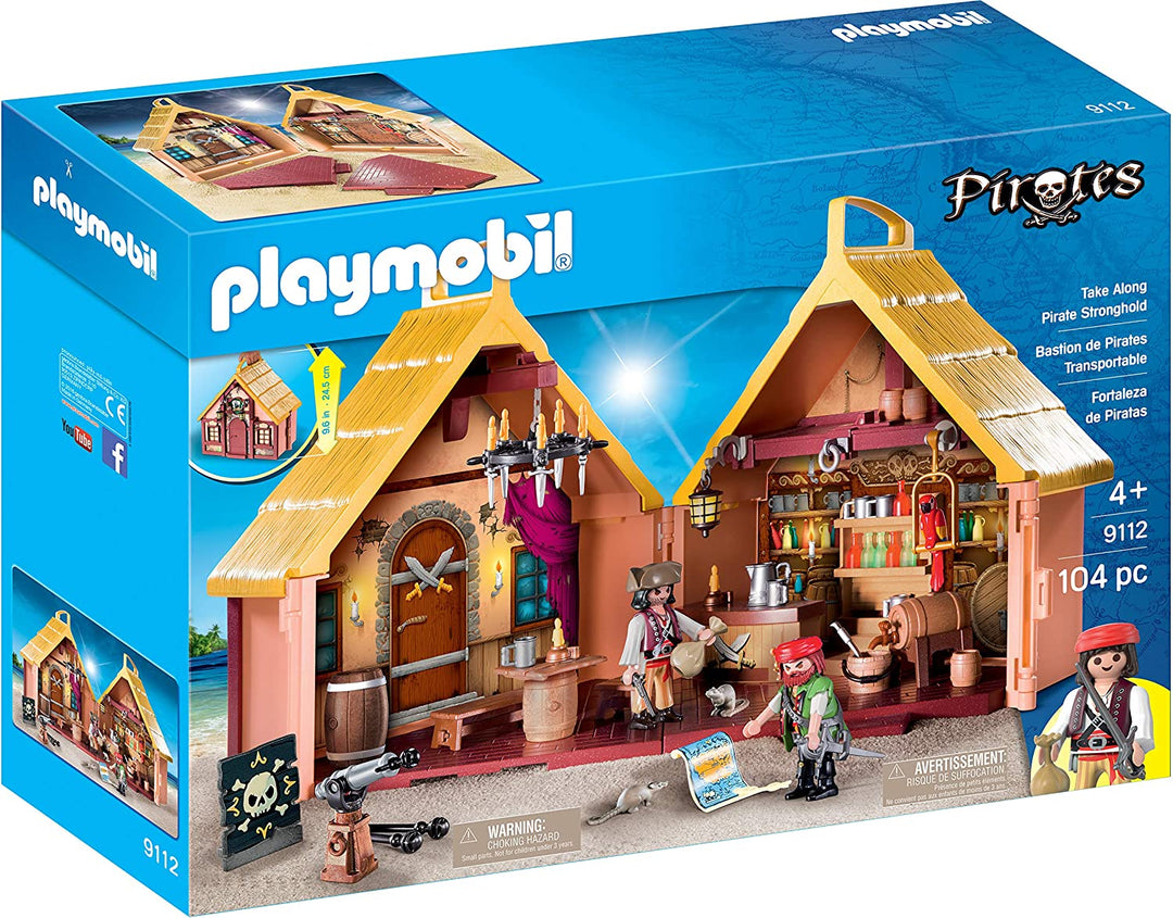 Playmobil Stronghold 9112 Pub Pirate Carry Case