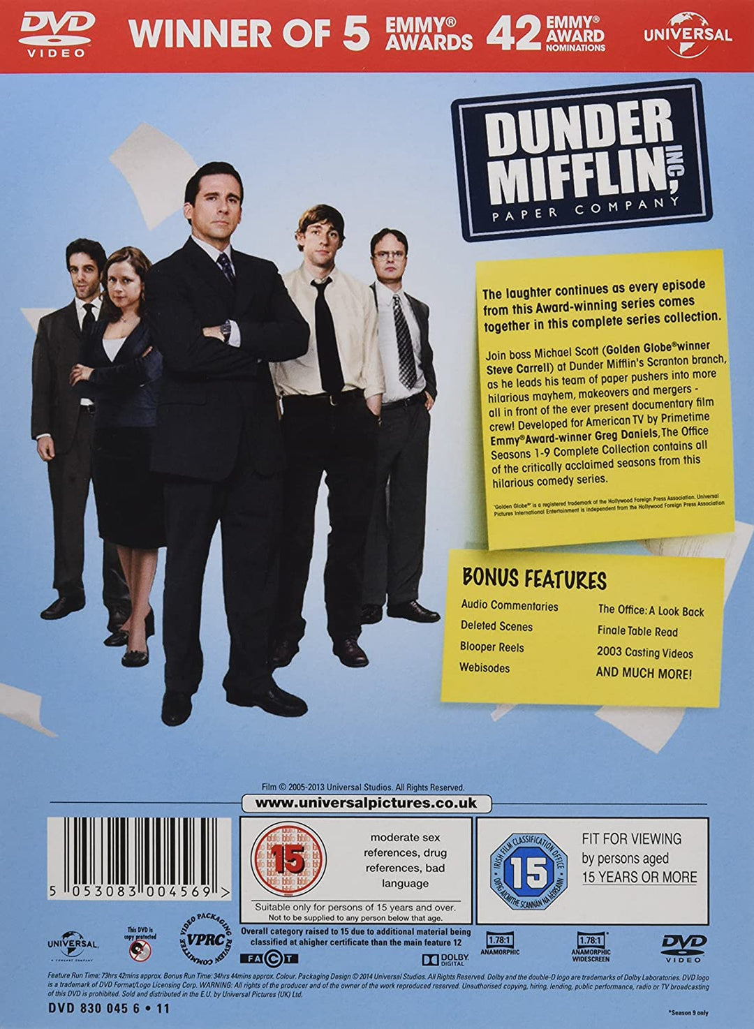 The Office: An American Workplace - Season 1-9 Complete [2014] [DVD]