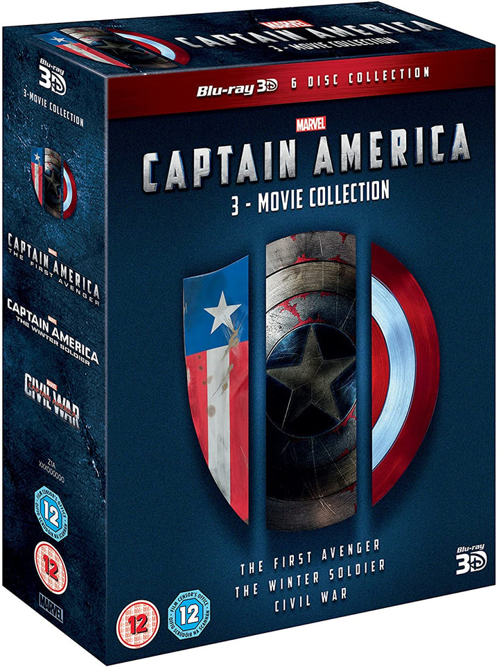 Captain America 3-Movie Collection - Action [3D]