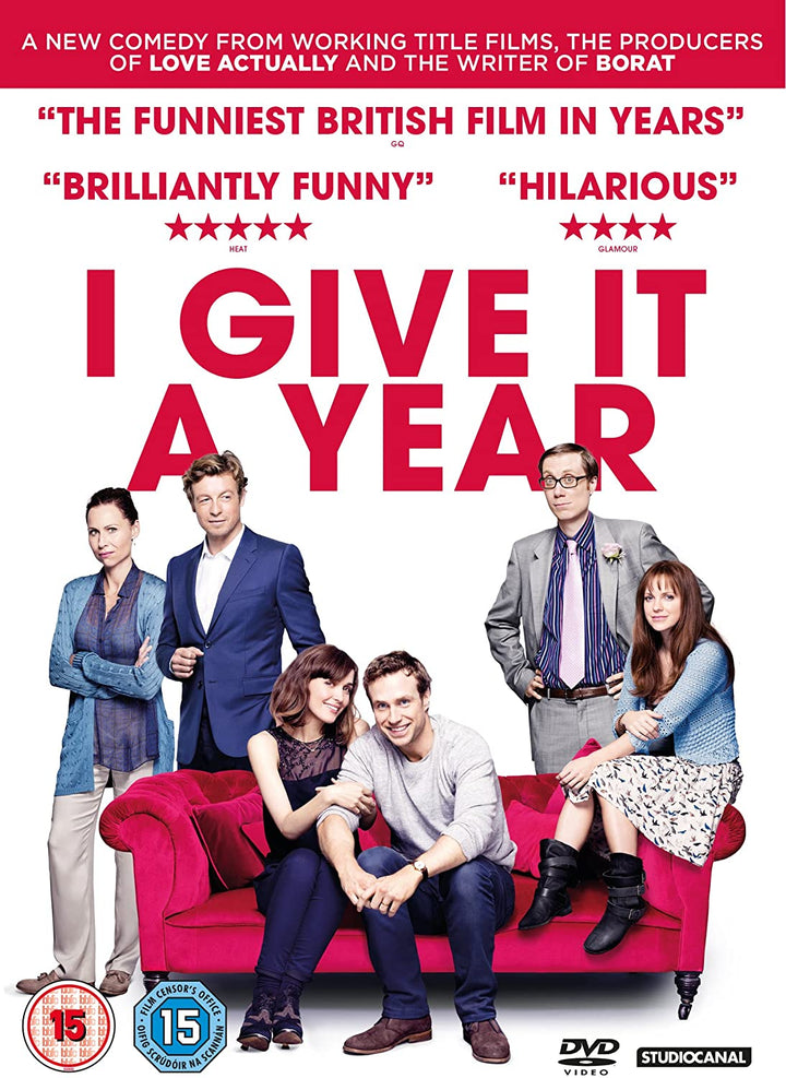 I Give It a Year [2013] - Romance/Comedy [DVD]