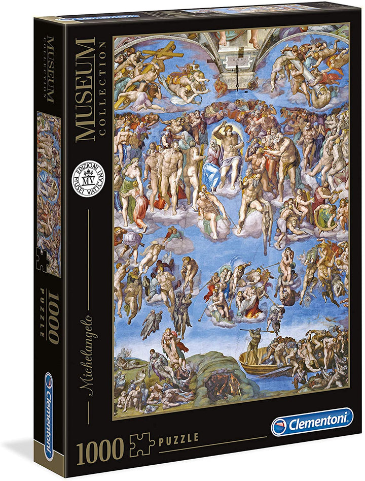 Clementoni - 39497 - Vatican Puzzle Michelangelo Universal Justice-1000 Pieces