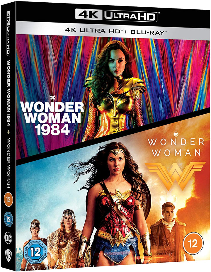 Wonder Woman 1984/ Wonder Woman (2pk) [UHD] [2021] [Region Free] -  Action/Adventure [Blu-ray]