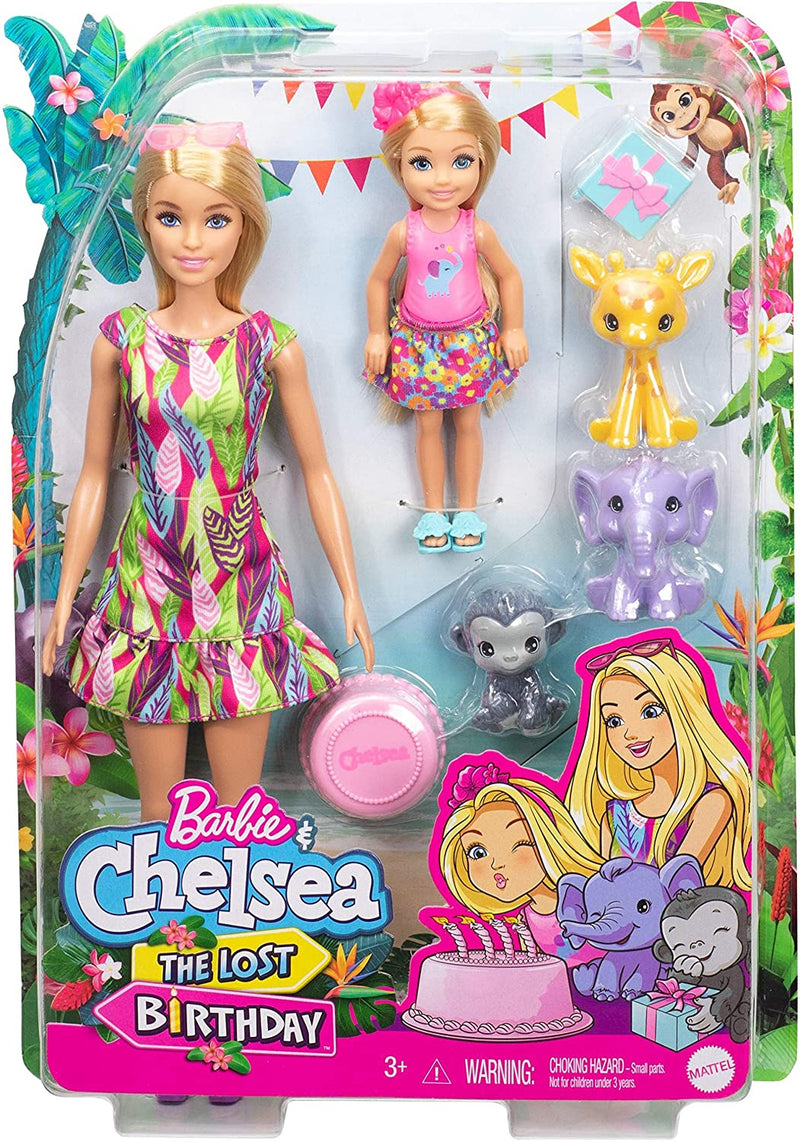 Barbie GTM82 DHA SP-Barbie & Chelsea Story Set