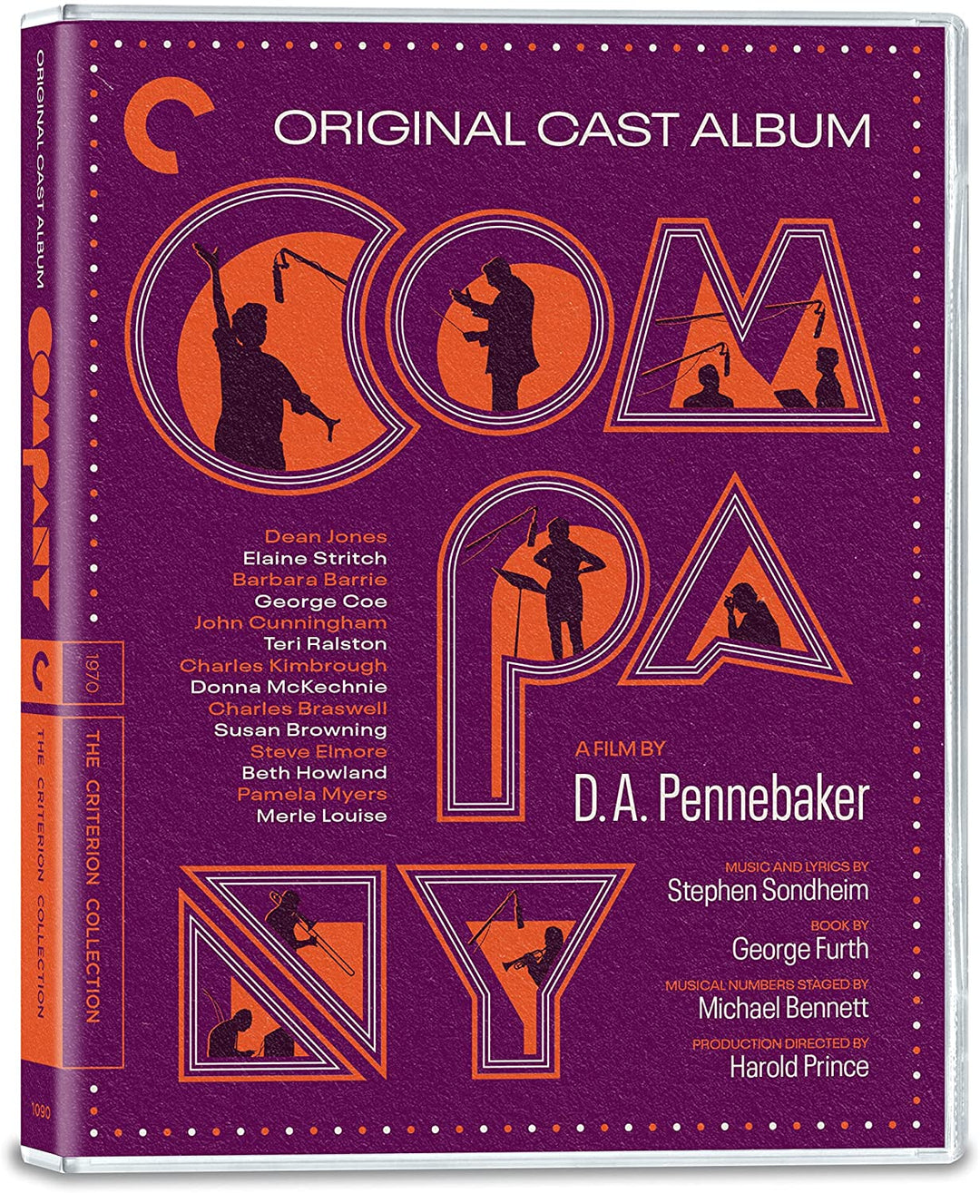 Original Cast Album: Company (1970) (Criterion Collection) UK Only - Musical/Documentary [Blu-ray]