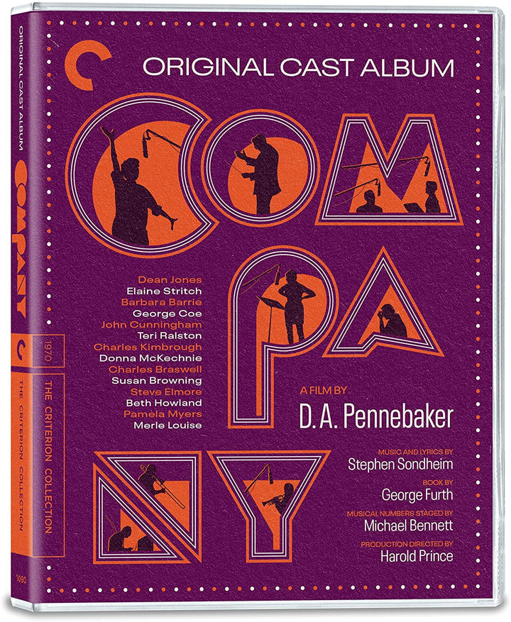 Original Cast Album: Company (1970) (Criterion Collection) UK Only - Musical/Documentary [Blu-ray]