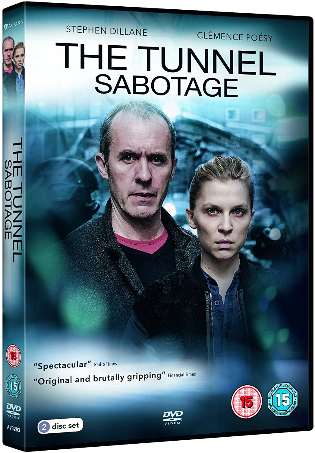 The Tunnel: Sabotage - Series 2 - Drama [DVD]