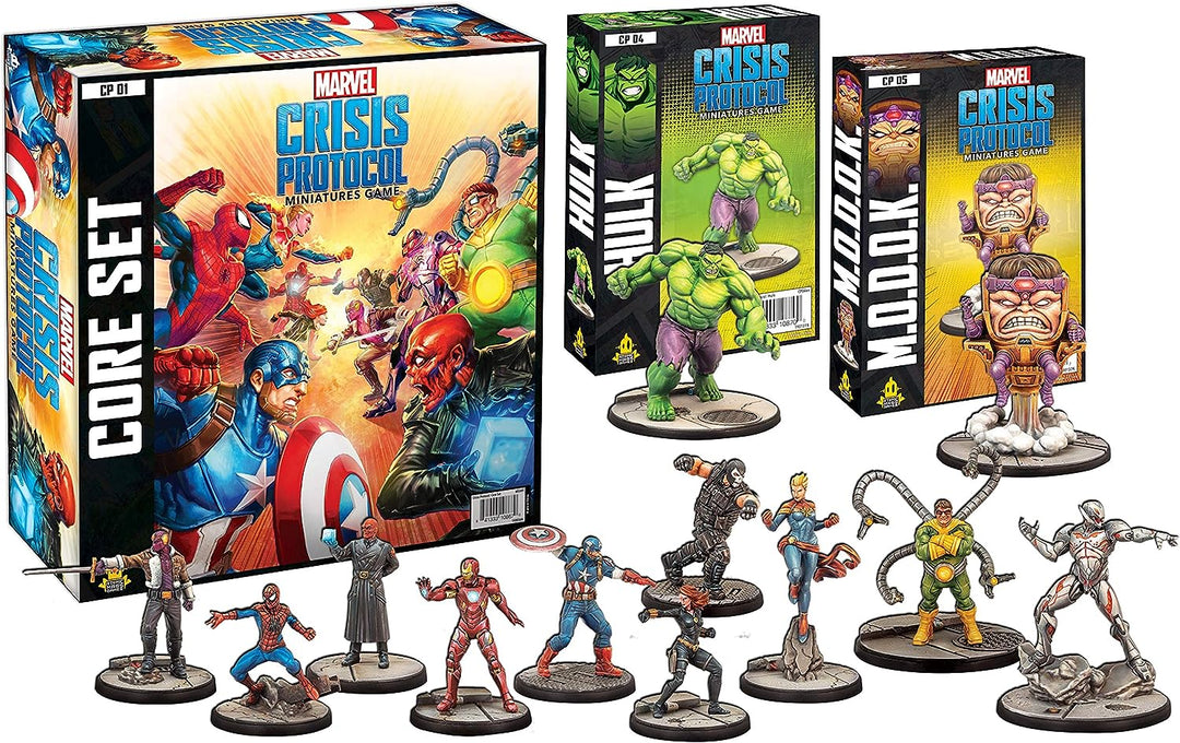 Atomic Mass Games Fantasy Flight Games - Marvel Crisis Protocol: Luke Cage and Iron Fist - Miniatures Game
