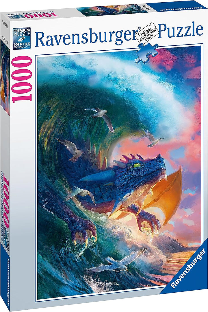Ravensburger Dragon Race 1000 Piece Jigsaw Puzzle for Adults and Kids