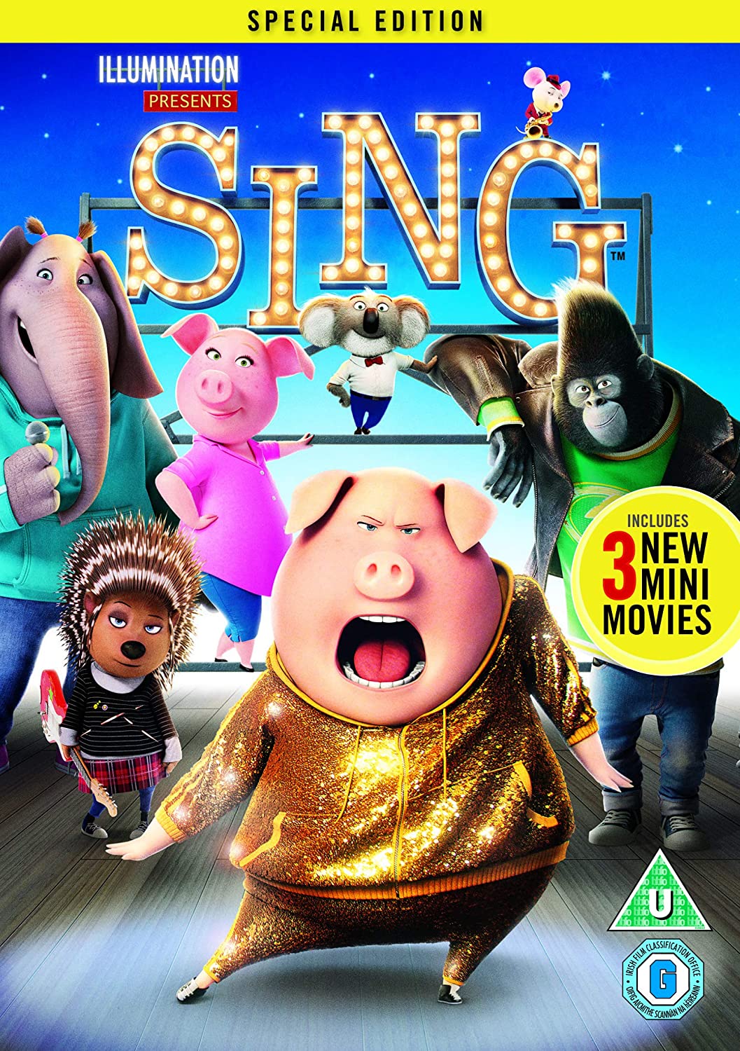 Sing [2017] - Family/Musical  [DVD]
