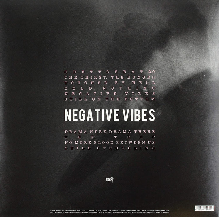 Words Of Concrete - Negative Vibes (White [Vinyl]