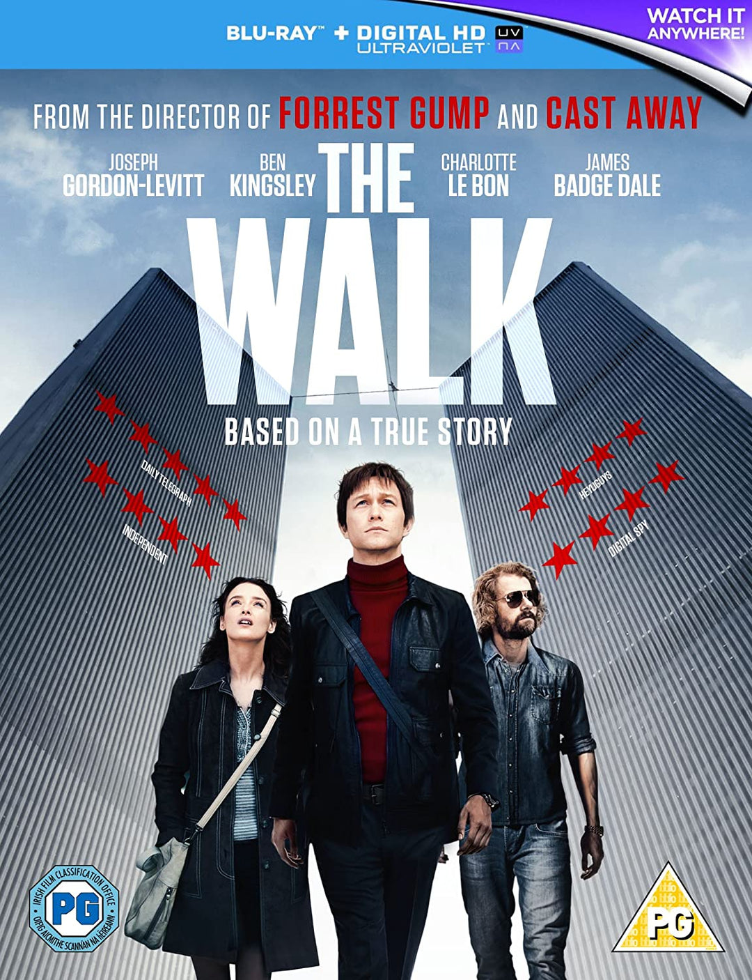 The Walk [2015] [Region Free] - Adventure/Drama [Blu-ray]