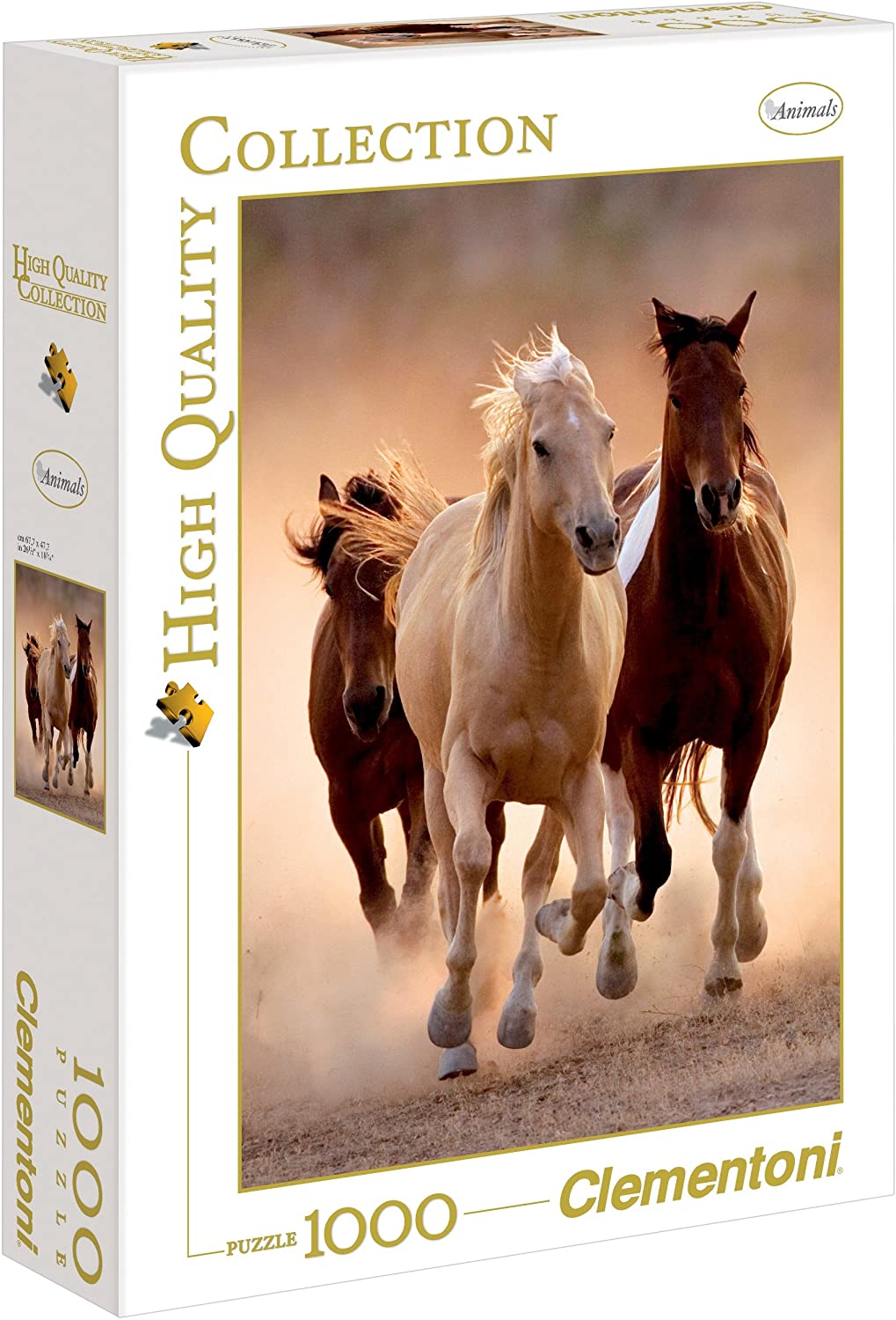 Clementoni Running horses 1000 Piece Puzzle